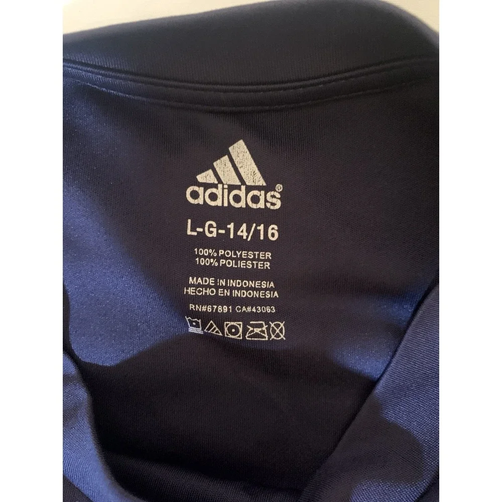 Detroit Tigers Adidas Performance Short Sleeve Shirt Boys Size‎ L